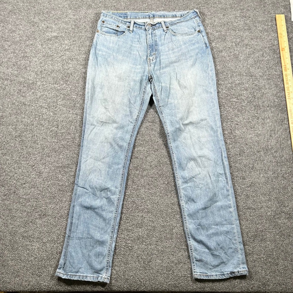 Levi's Jeans Mens Size 32x32 Light Wash Blue 511 Slim Fit Stretch Denim Casual